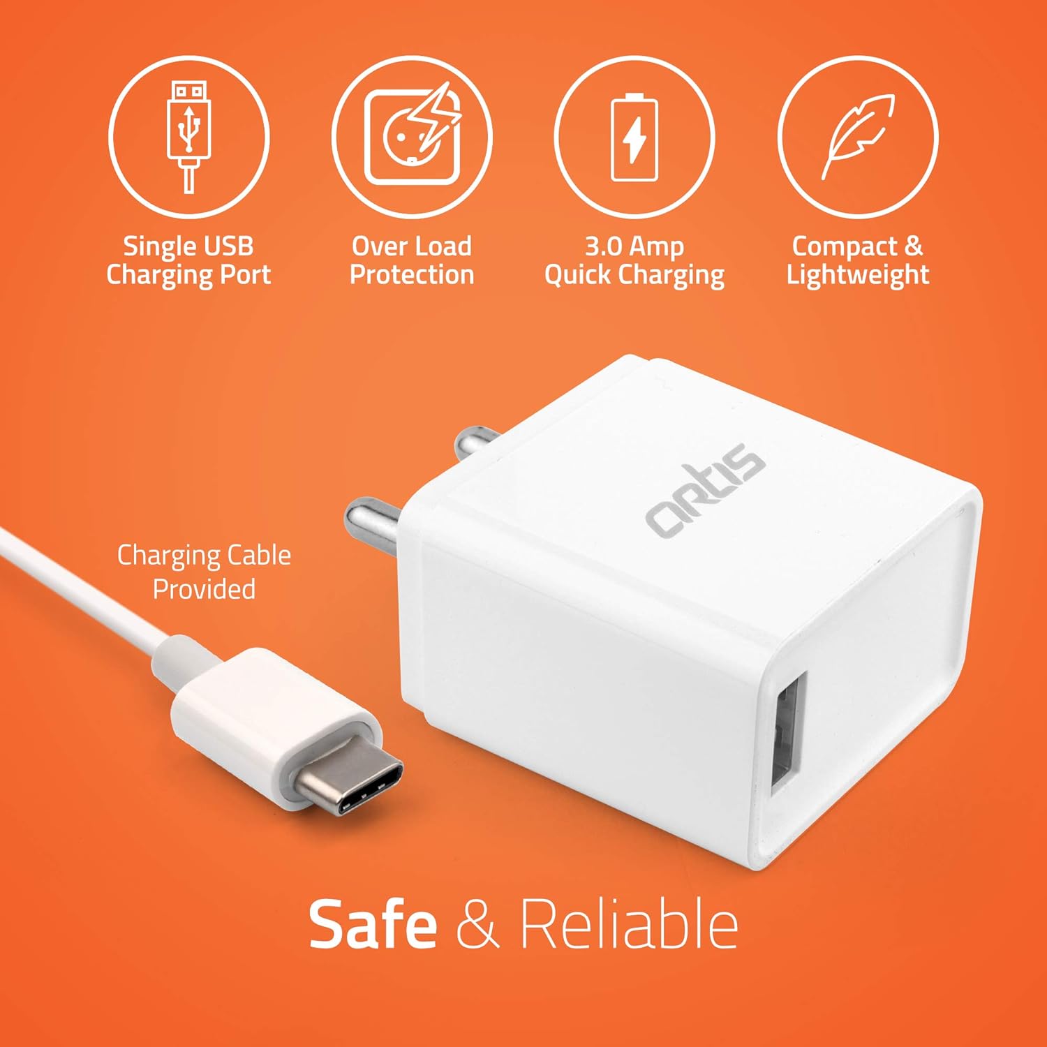 Artis 3.0USB WALL CAHRGER UQC 100