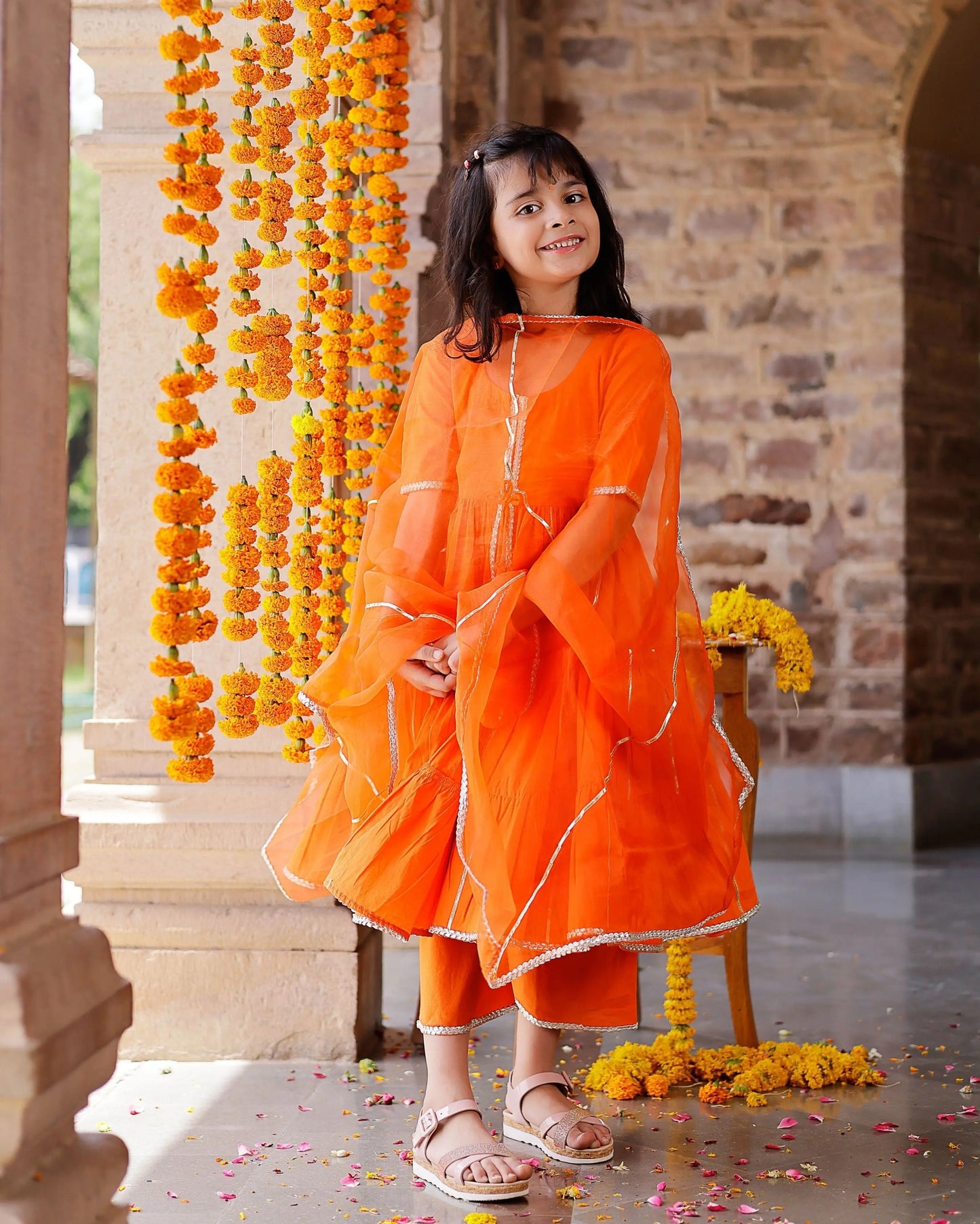 Maya Cotton Gotapatti Suit Set My Store