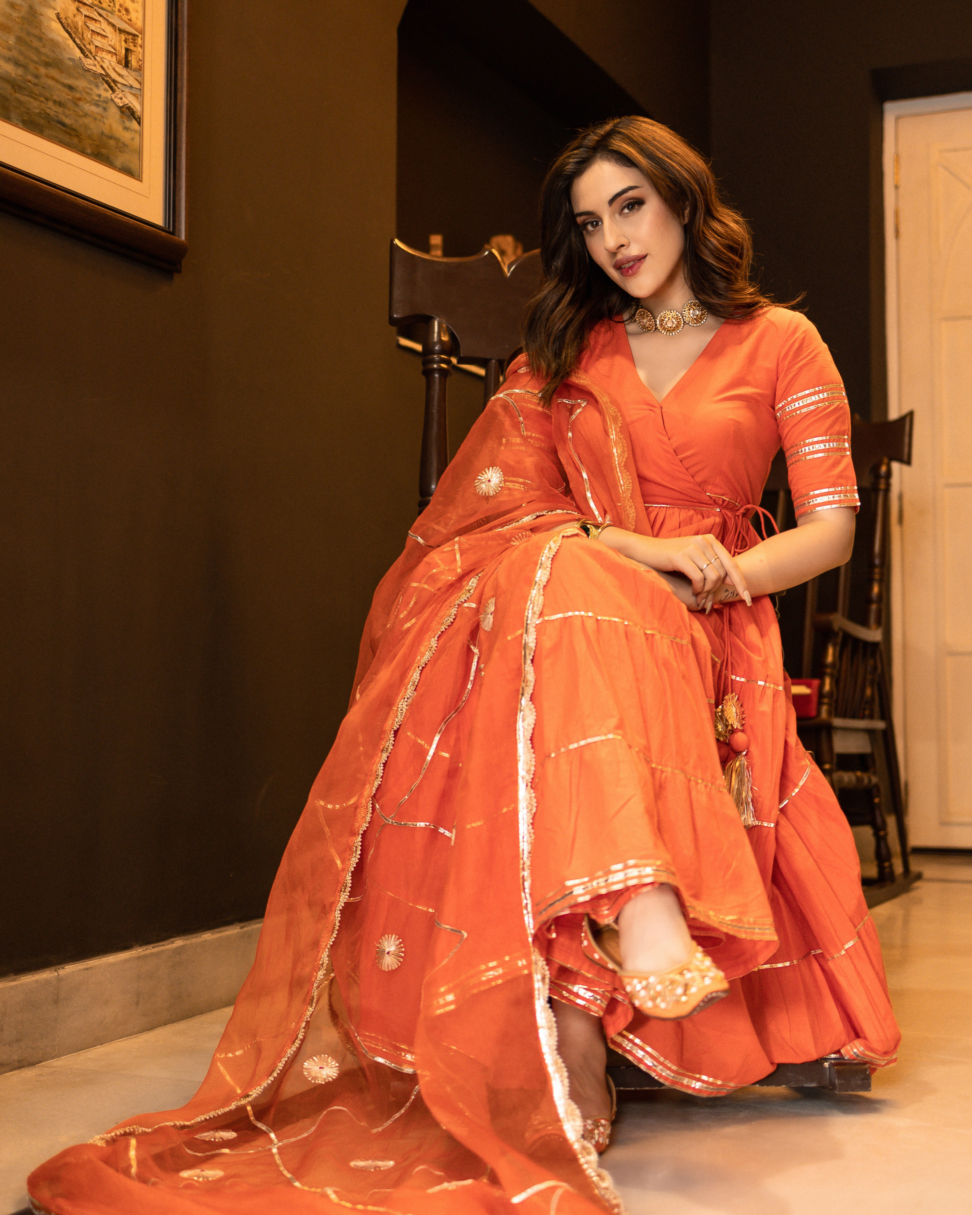 Neria Gotapatti Tier Suit Set My Store