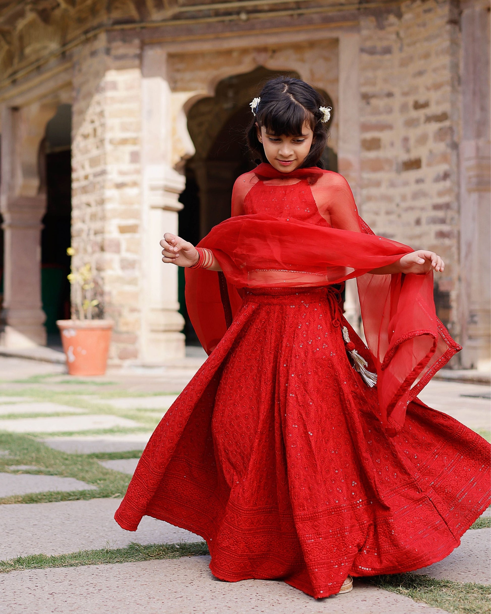 Kai Embroidered Lehenga Set My Store