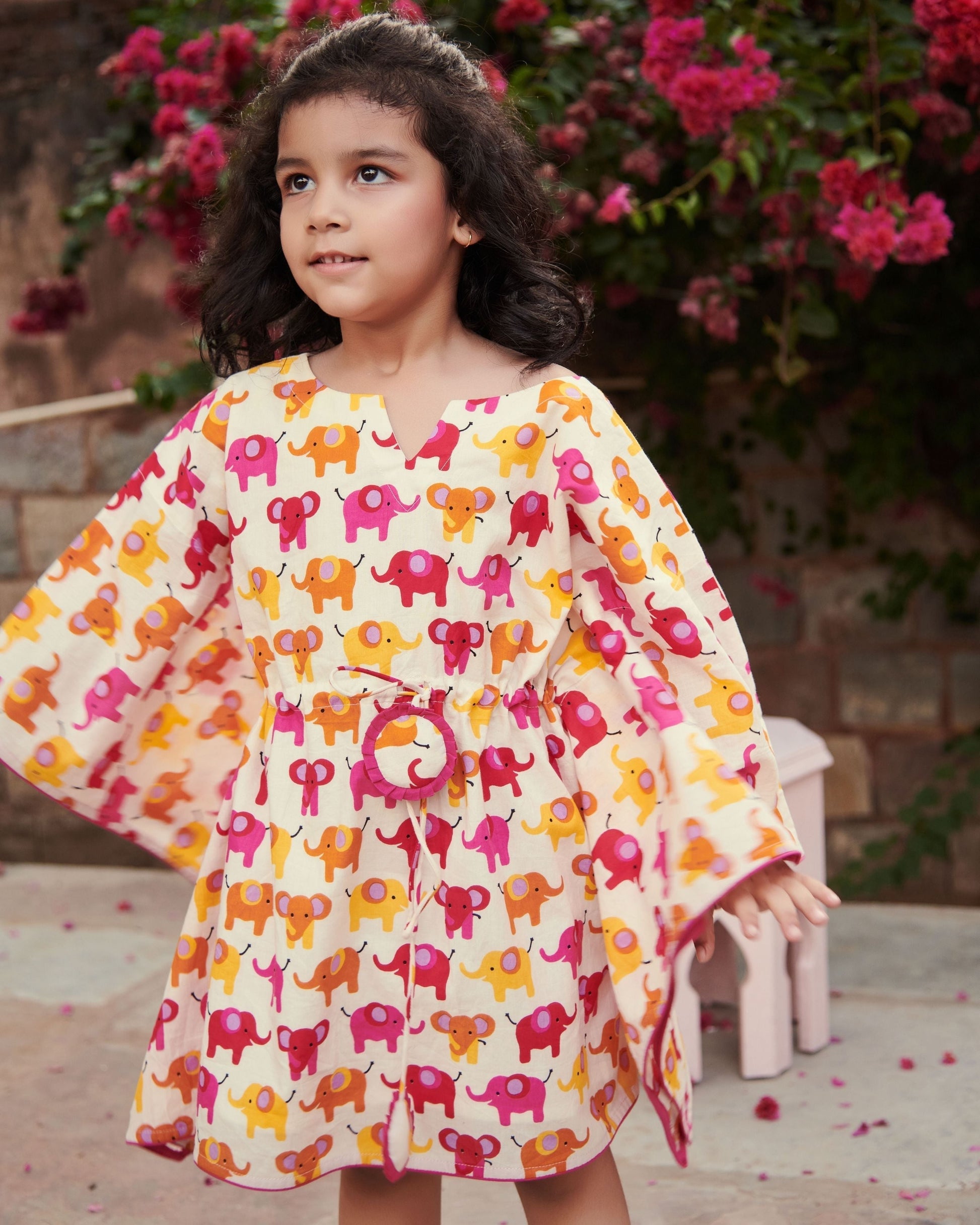 Ruffles Cotton Kaftan My Store
