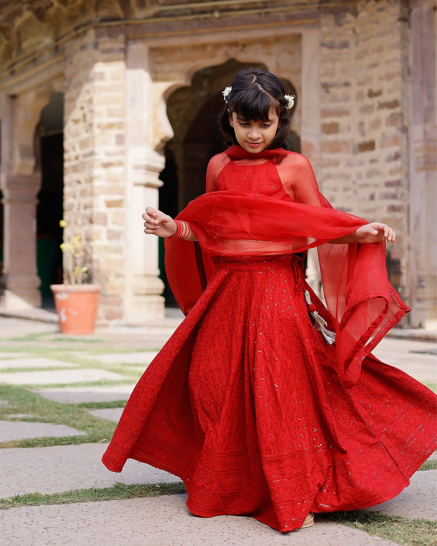 Kai Embroidered Lehenga Set My Store