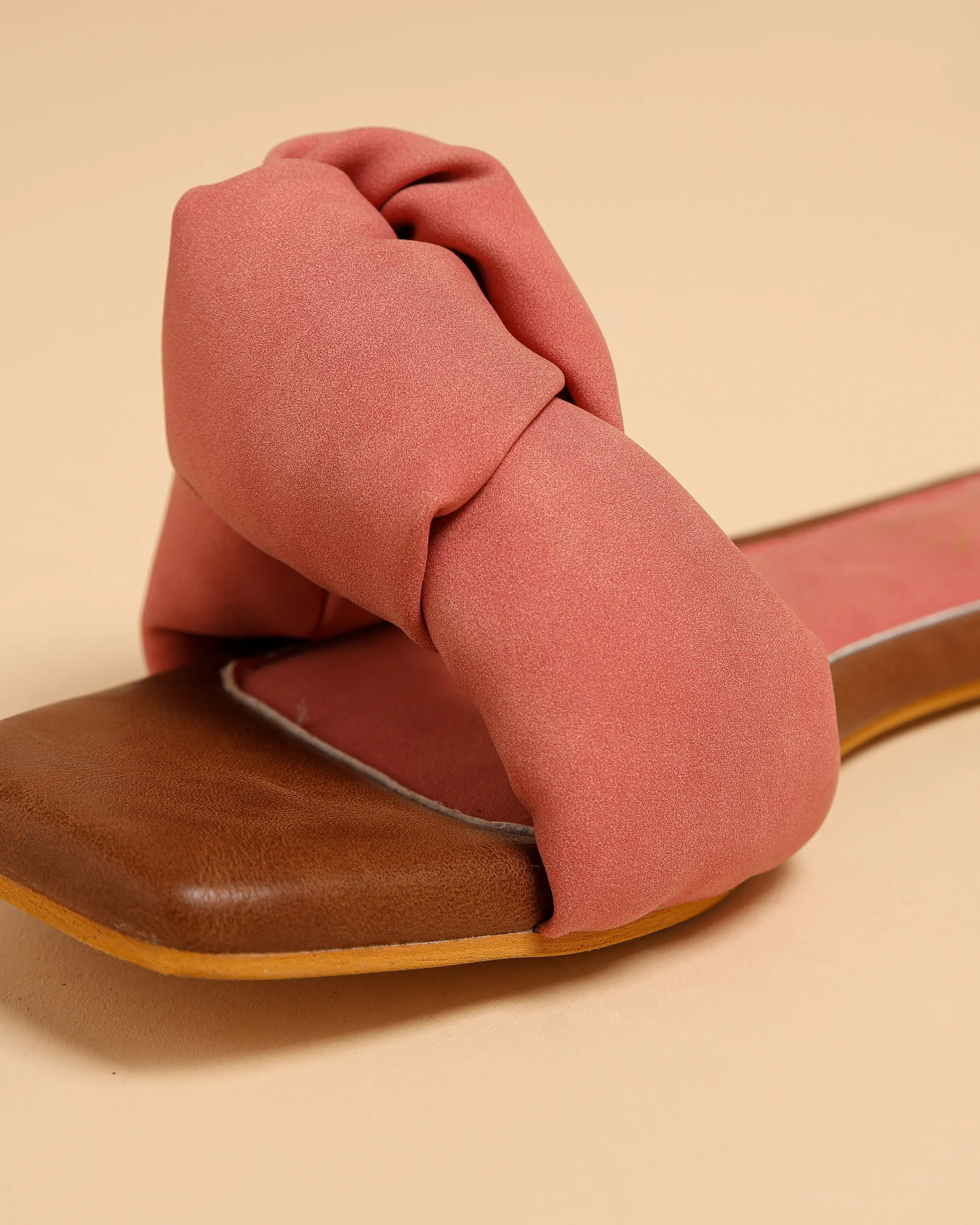 Teaberry Knoted Flats My Store