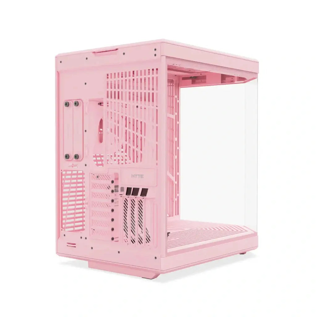 HYTE Y70 Mid-Tower PC ATX Case with Modern Aesthetic Case-Strawberry Milk