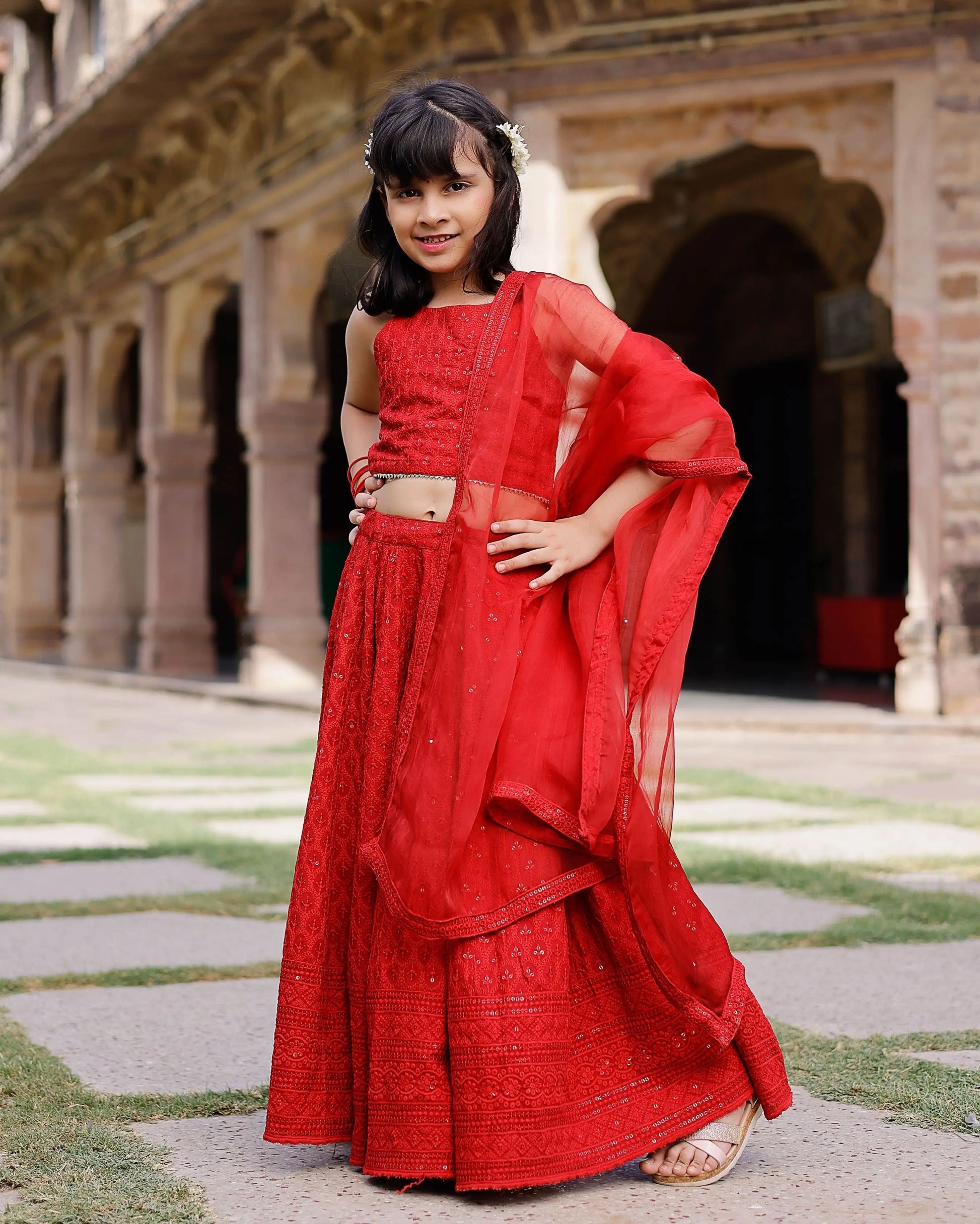 Kai Embroidered Lehenga Set My Store