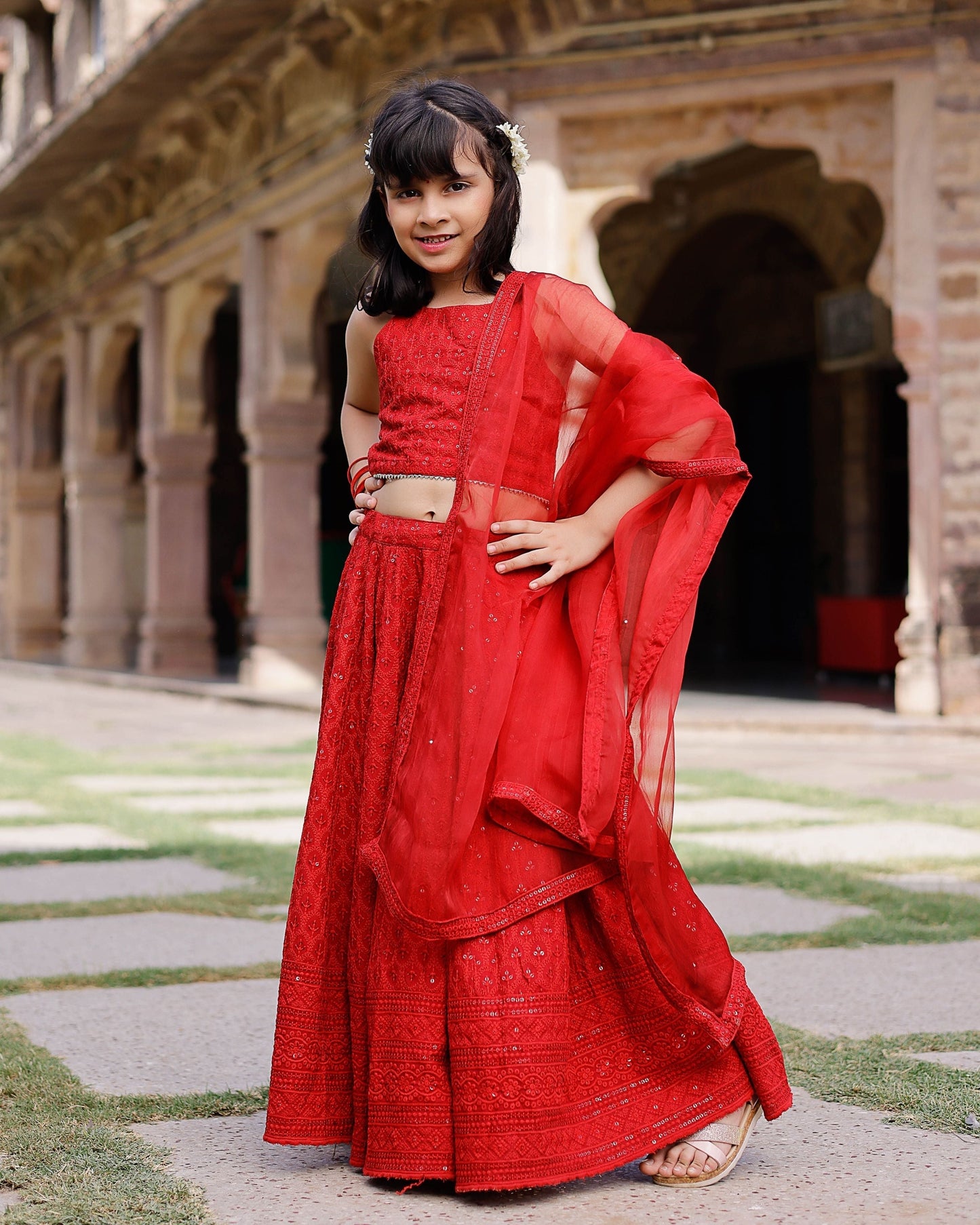 Kai Embroidered Lehenga Set My Store