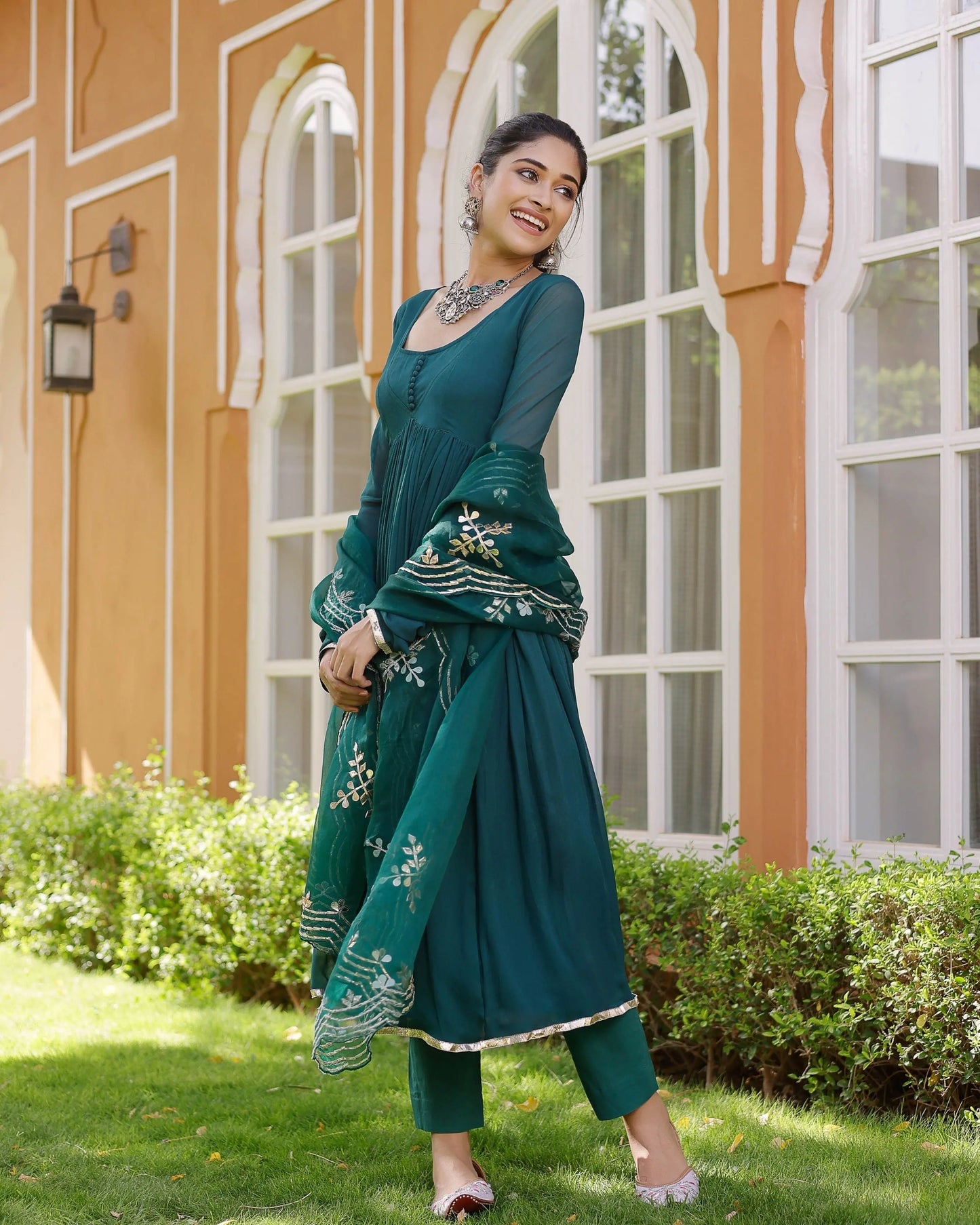 Odika Gotapatti Goergette Suit Set My Store