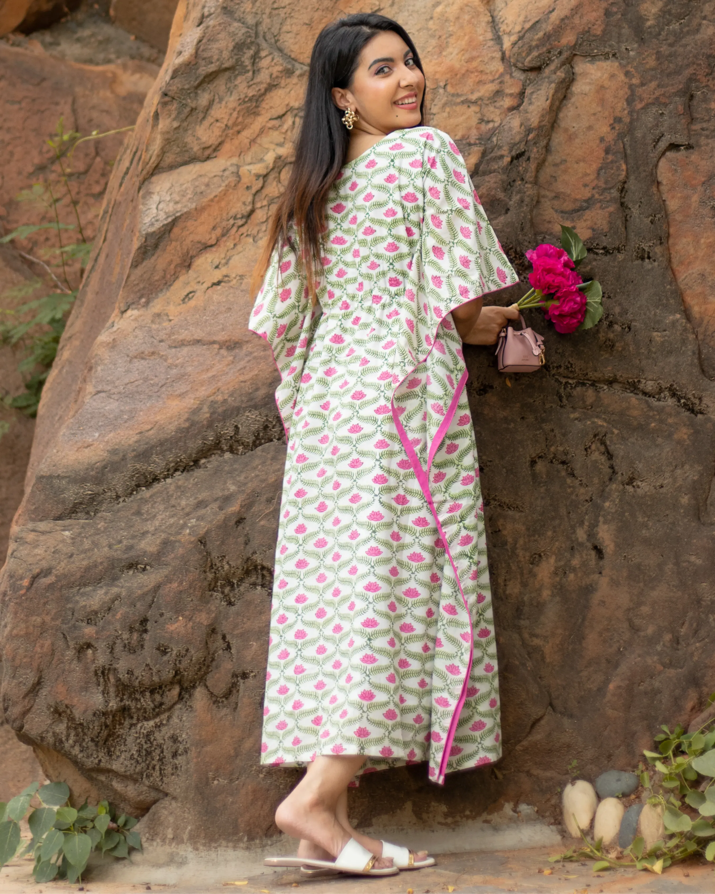 Menorca Cotton Kaftan Set My Store