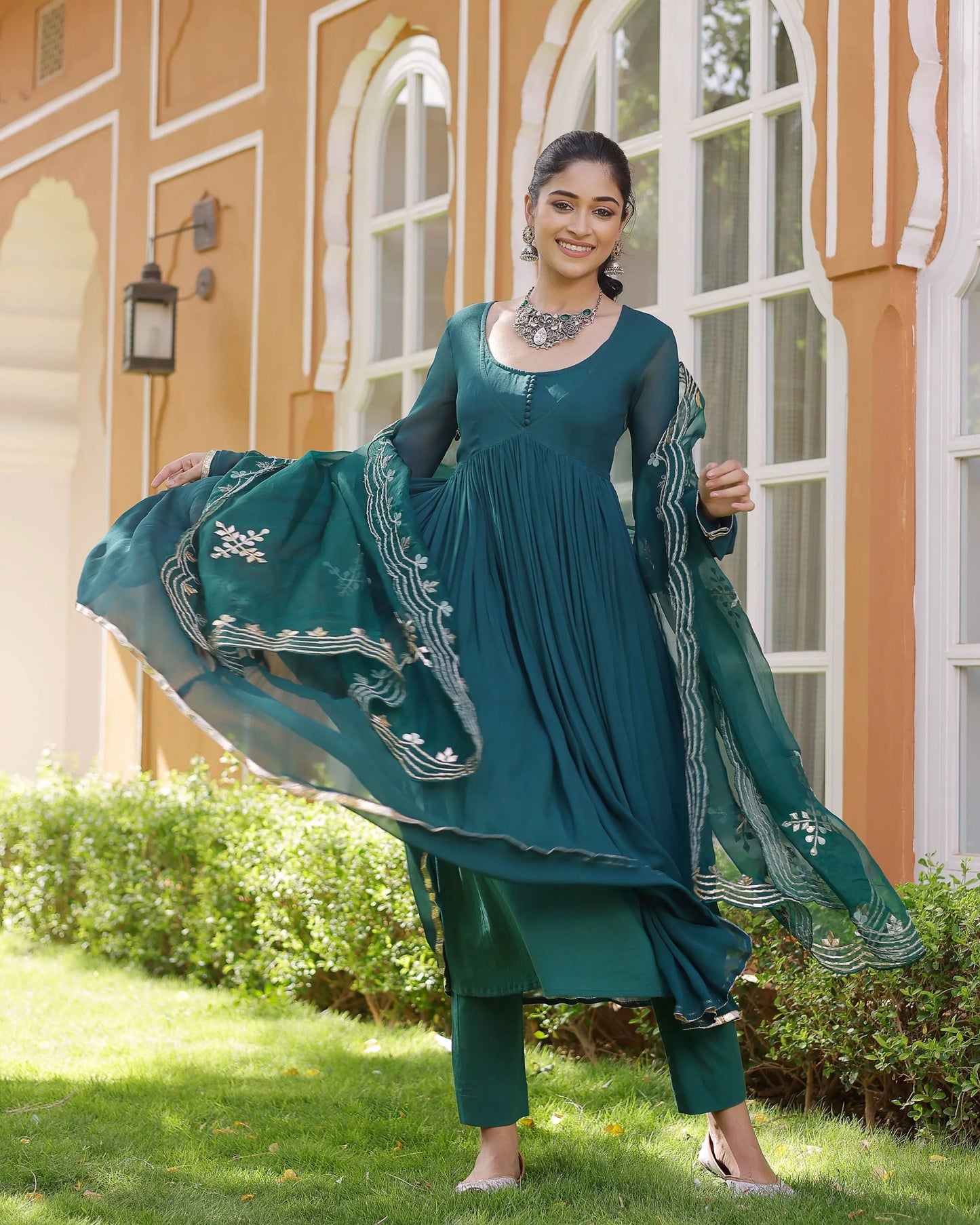 Odika Gotapatti Goergette Suit Set My Store