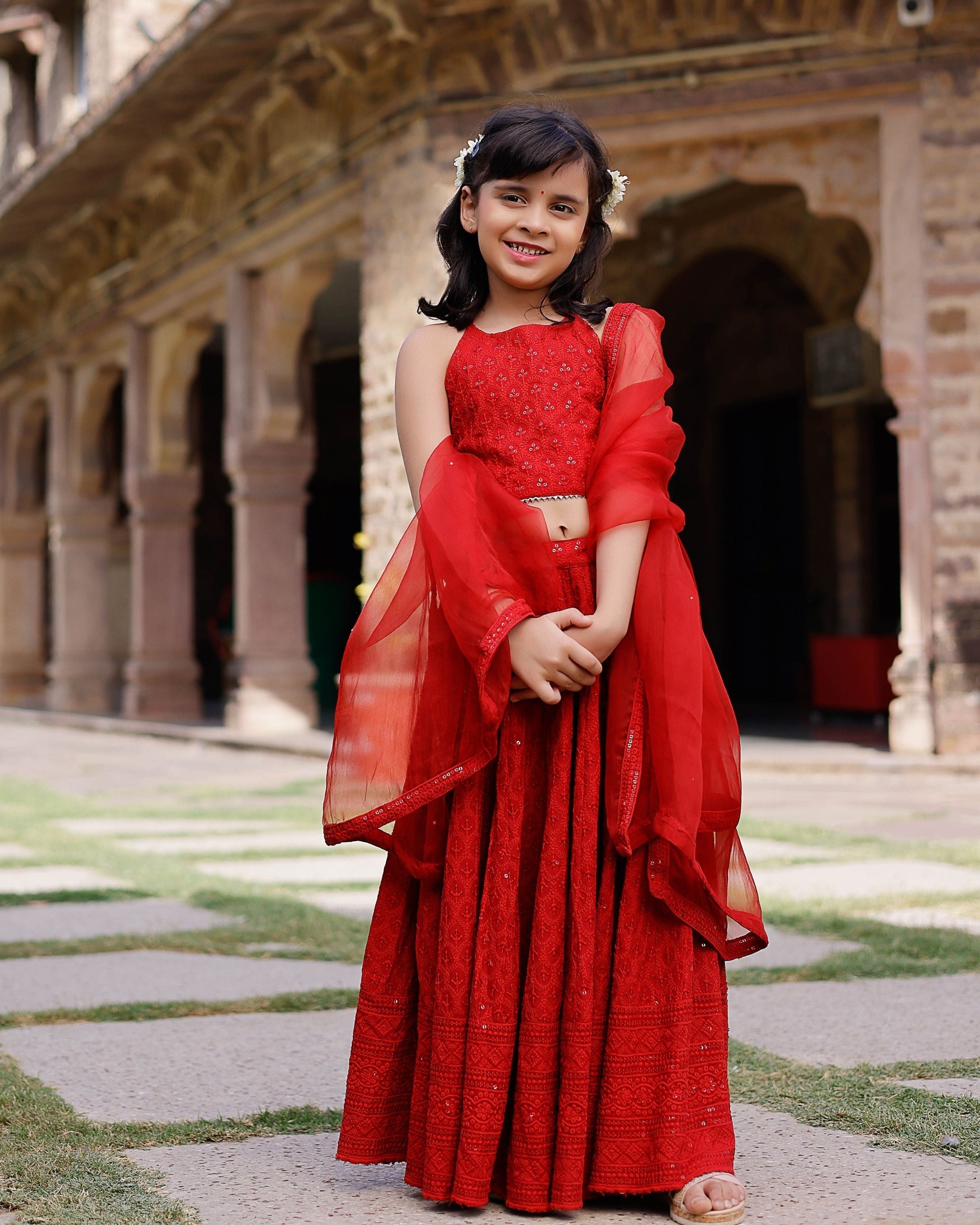 Kai Embroidered Lehenga Set My Store