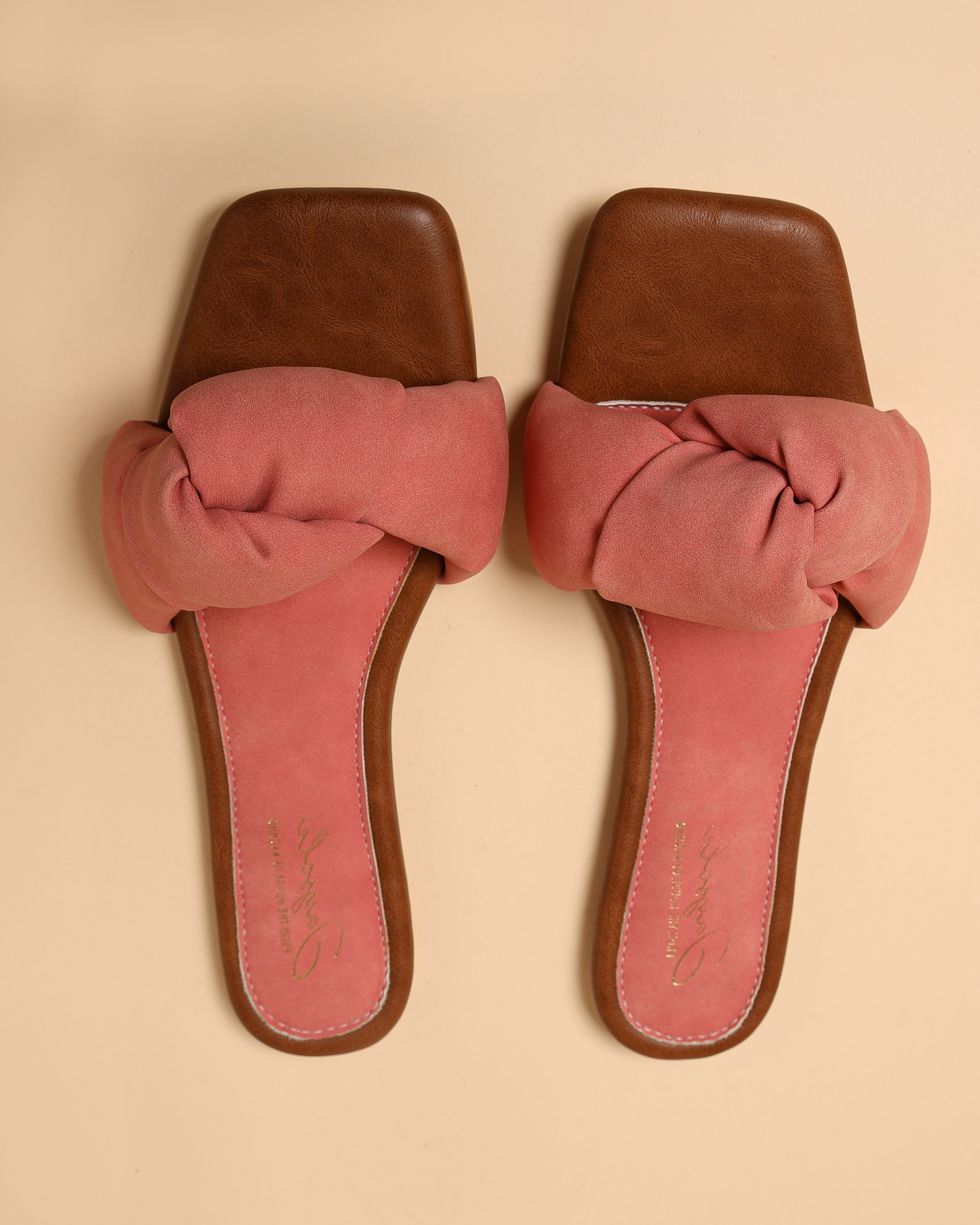 Teaberry Knoted Flats My Store