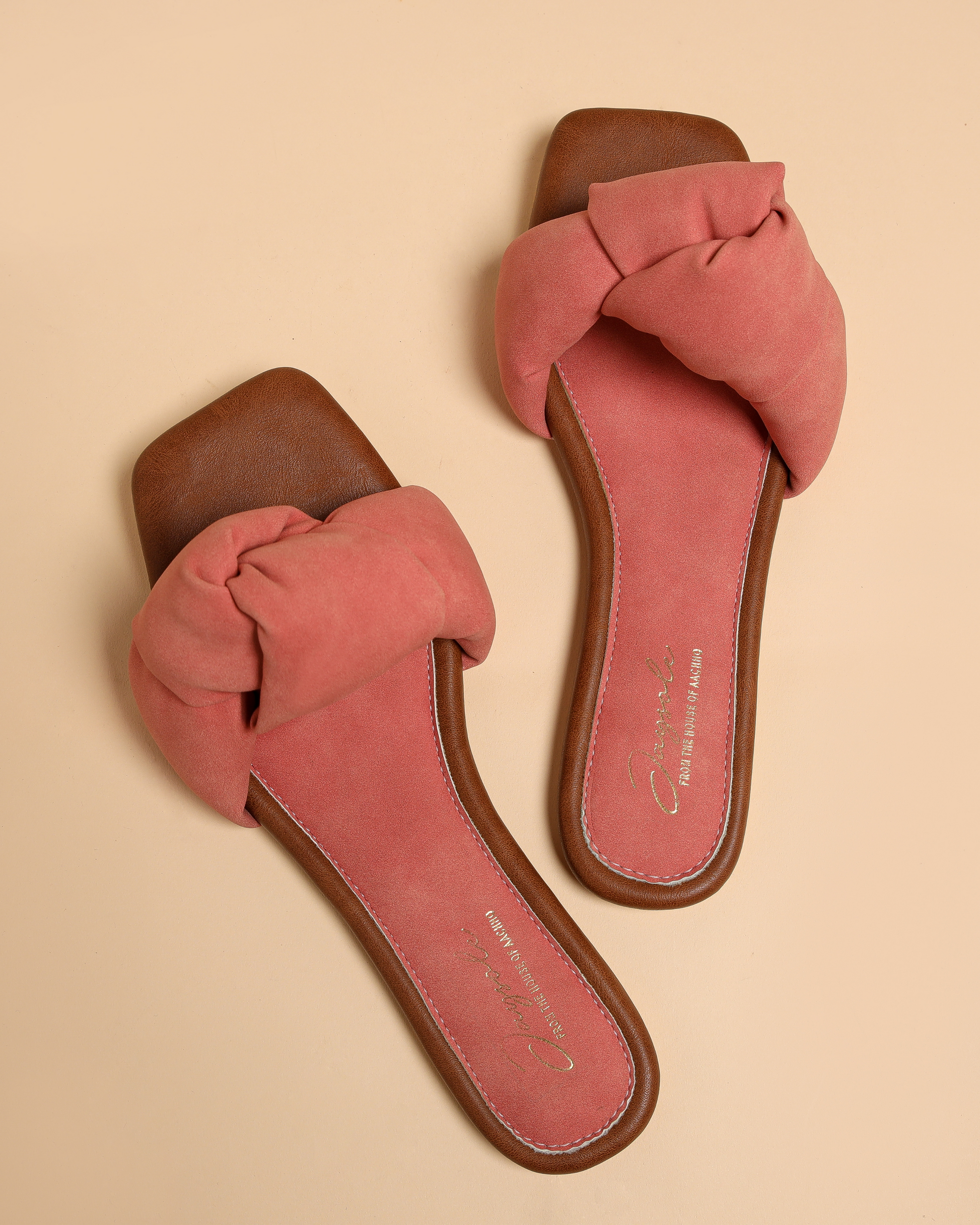 Teaberry Knoted Flats My Store