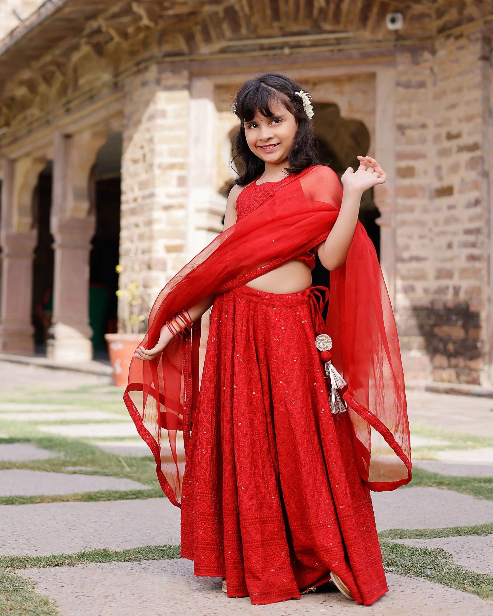 Kai Embroidered Lehenga Set My Store