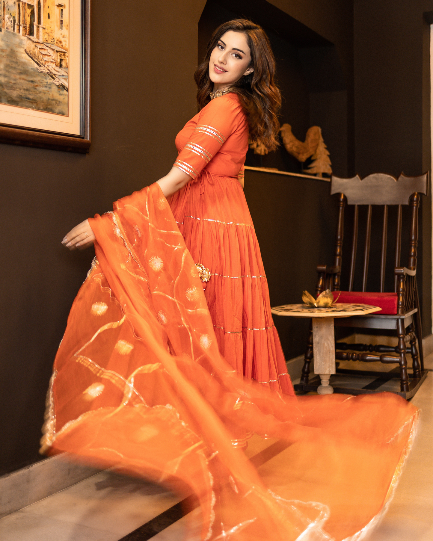 Neria Gotapatti Tier Suit Set My Store