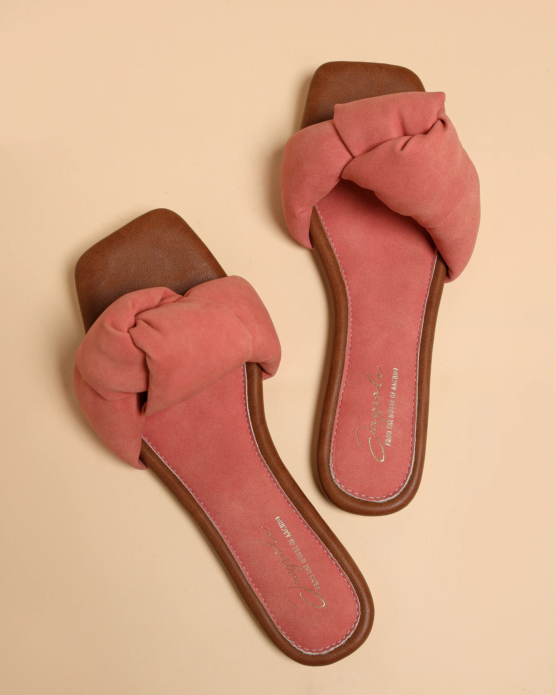 Teaberry Knoted Flats My Store