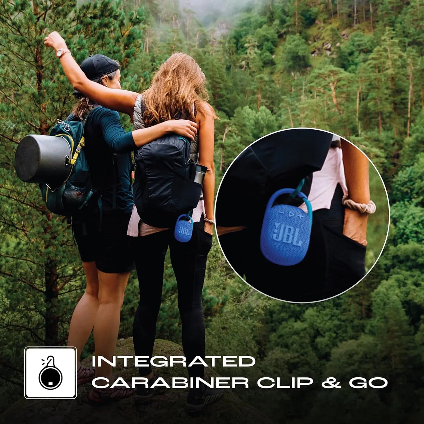 JBL Clip 4 Eco with eco-Friendly Wireless Portable Bluetooth Speaker (JBL CLIP 4 ECO BLU) My Store