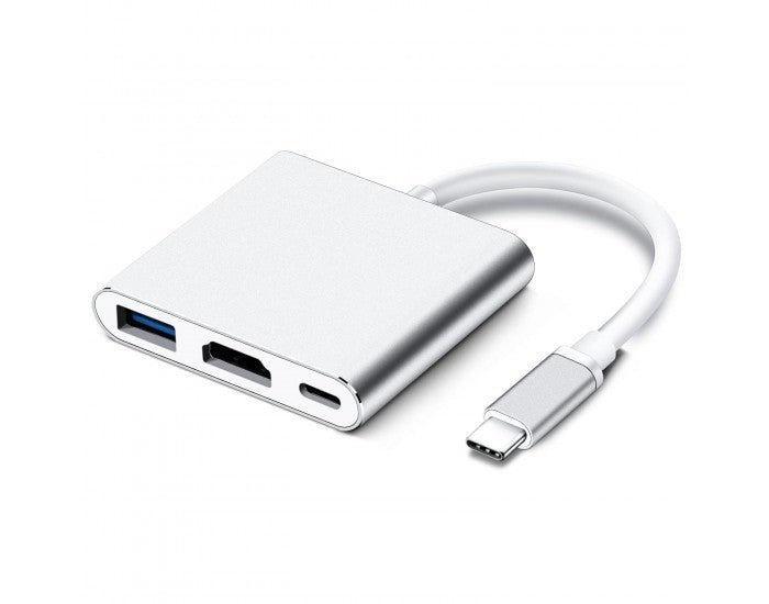 Ranz USB To Type-C Hub 3 Port (HDMI | USB 3.0 | Type-C)