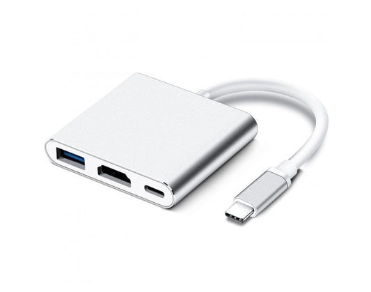 Ranz USB To Type-C Hub 3 Port (HDMI | USB 3.0 | Type-C)