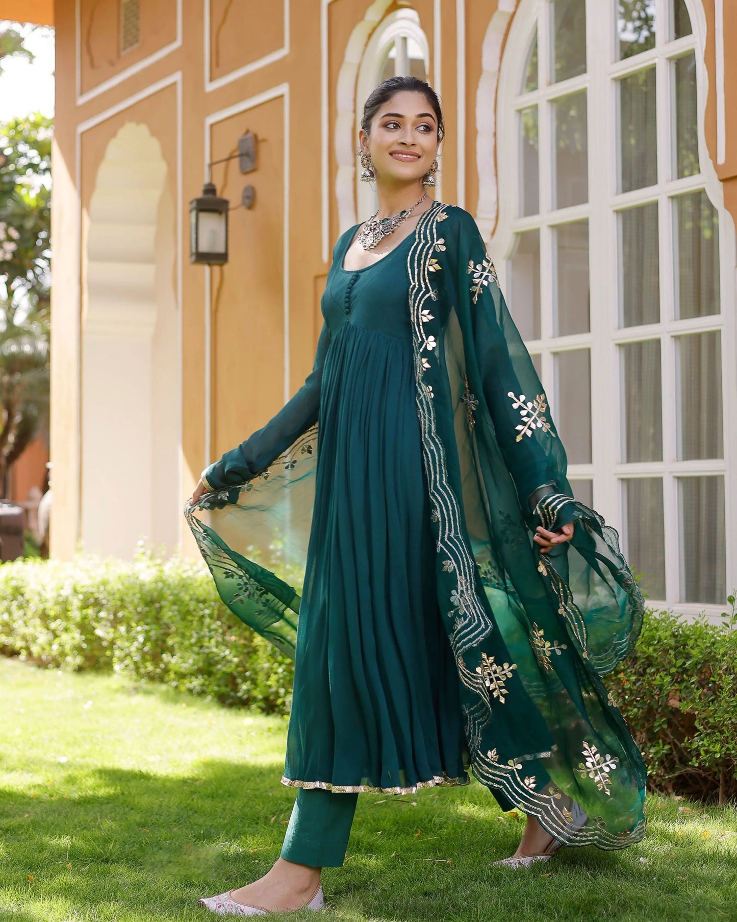 Odika Gotapatti Goergette Suit Set My Store