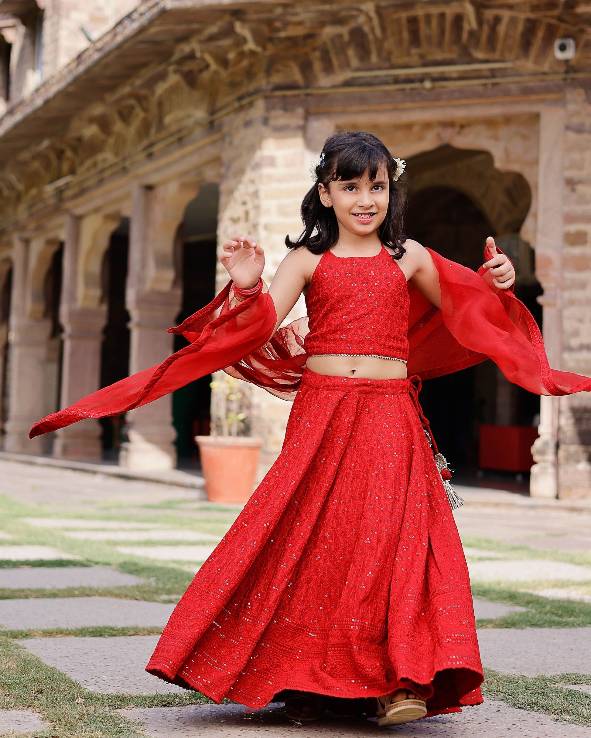 Kai Embroidered Lehenga Set My Store