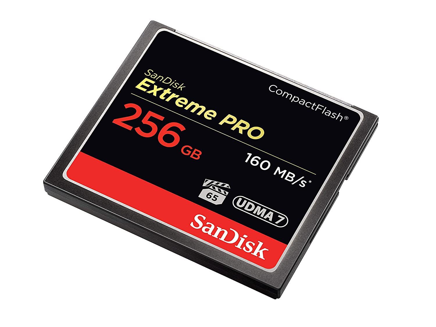 SanDisk Extreme PRO 256GB Compact Flash Memory Card UDMA 7 Speed Up To 160MB/s