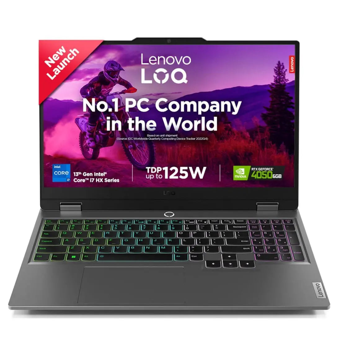 Lenovo LOQ  Gaming Laptop 83DV00MKIN 13th Gen Intel Core i7 Processor/24GB RAM/512GB SSD/Win11/Office Home & Student 2021/NVIDIA GeForce RTX 4050 6gb Graphic Card/Screen Inch 15.6 Inch/Luna Grey