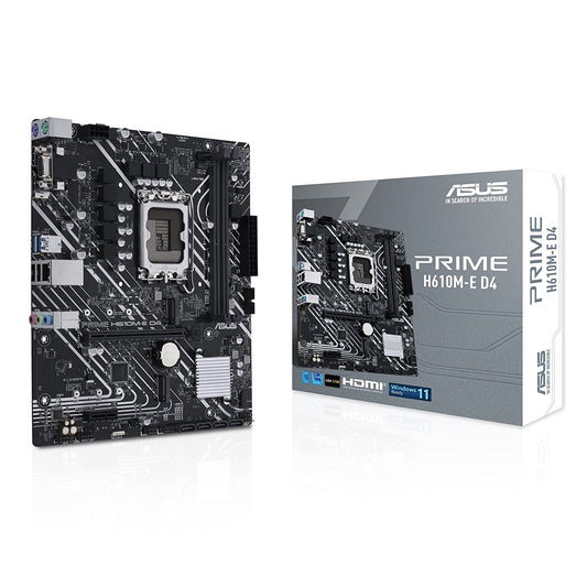 Asus PRIME H610M CS D4 DDR4 Motherboard For Intel 12th Gen