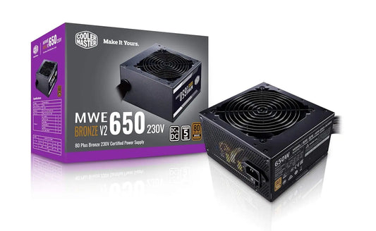 Cooler Master SMPS 650W  MWE 650 V2 BRONZE