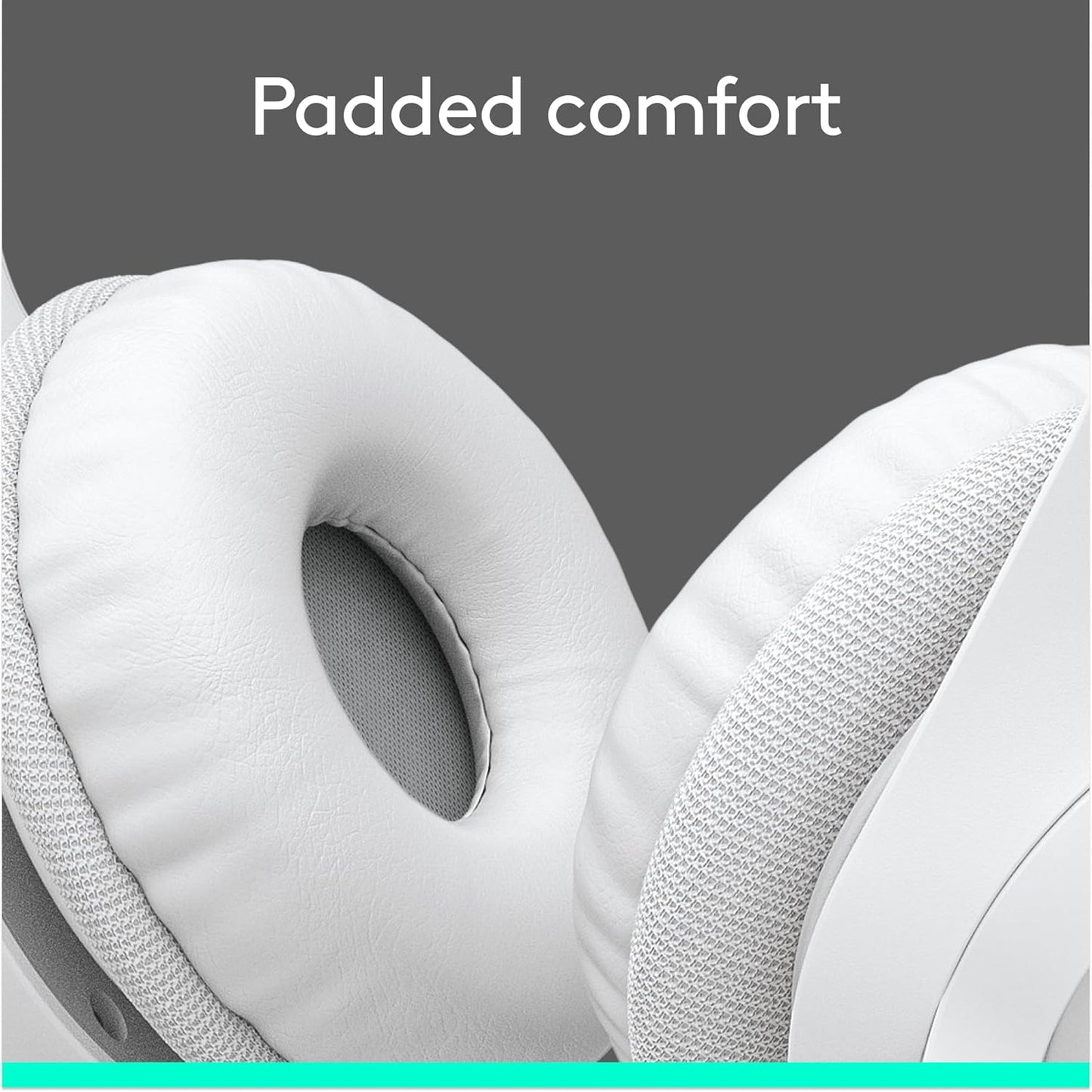 Logitech Wired Headphone H390 White