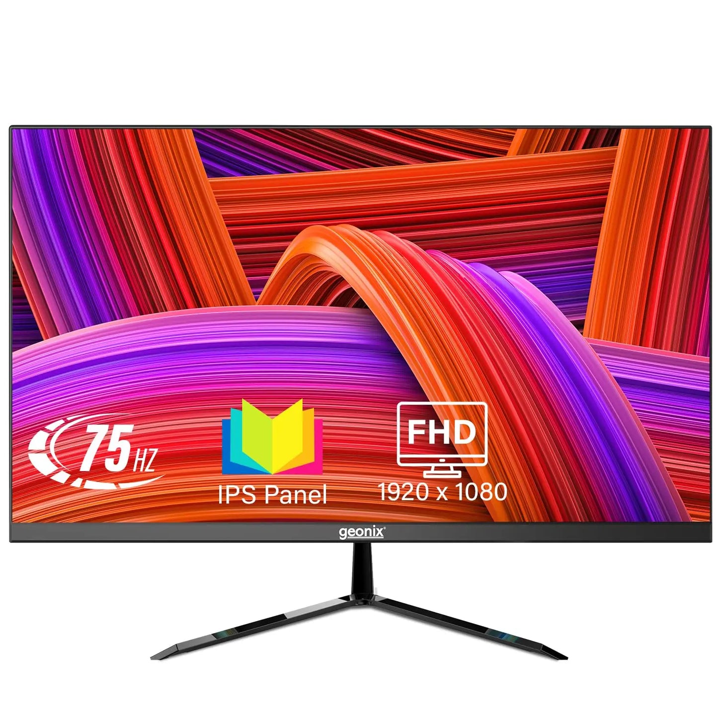 GEONIX 22 Inch Full HD IPS 75Hz 100% sRGB 178° Wide Viewing Angle PC Monitor My Store