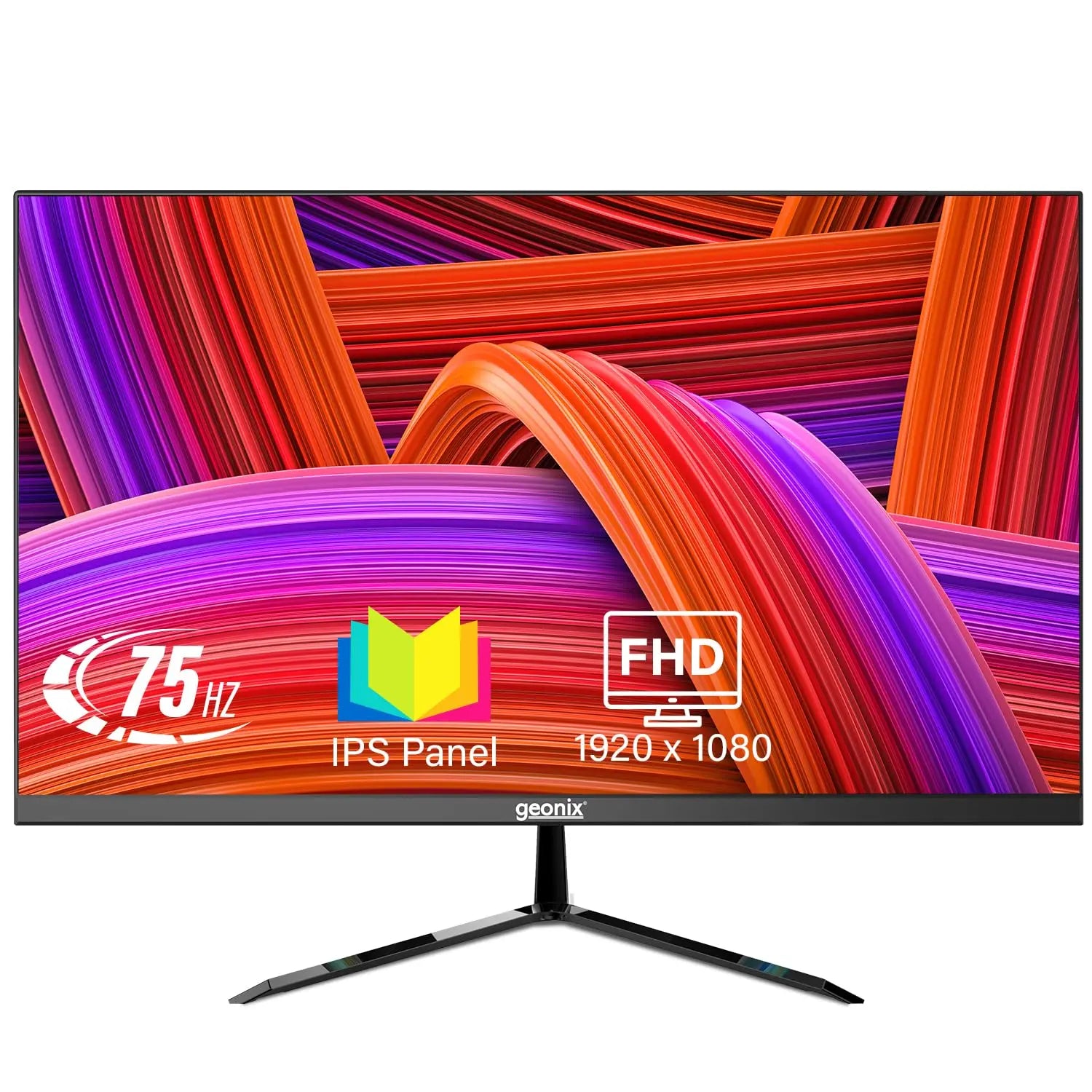 GEONIX 22 Inch Full HD IPS 75Hz 100% sRGB 178° Wide Viewing Angle PC Monitor My Store