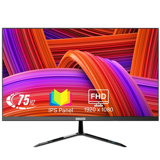 GEONIX 22 Inch Full HD IPS 75Hz 100% sRGB 178° Wide Viewing Angle PC Monitor My Store