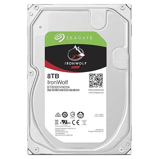 Seagate IronWolf 8TB NAS 3.5" 7200RPM SATA 6Gb/s Desktop Internal Hard Disk Drive My Store