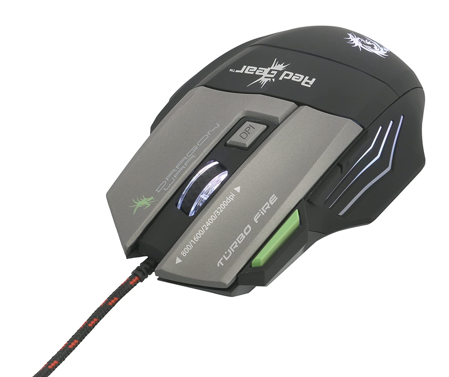 Redgear Dragonwar ELE-G9 Thor Wired BlueTrack and Blue Sensor Gaming Mouse with Macro Function with Mousepad for PC Gamers