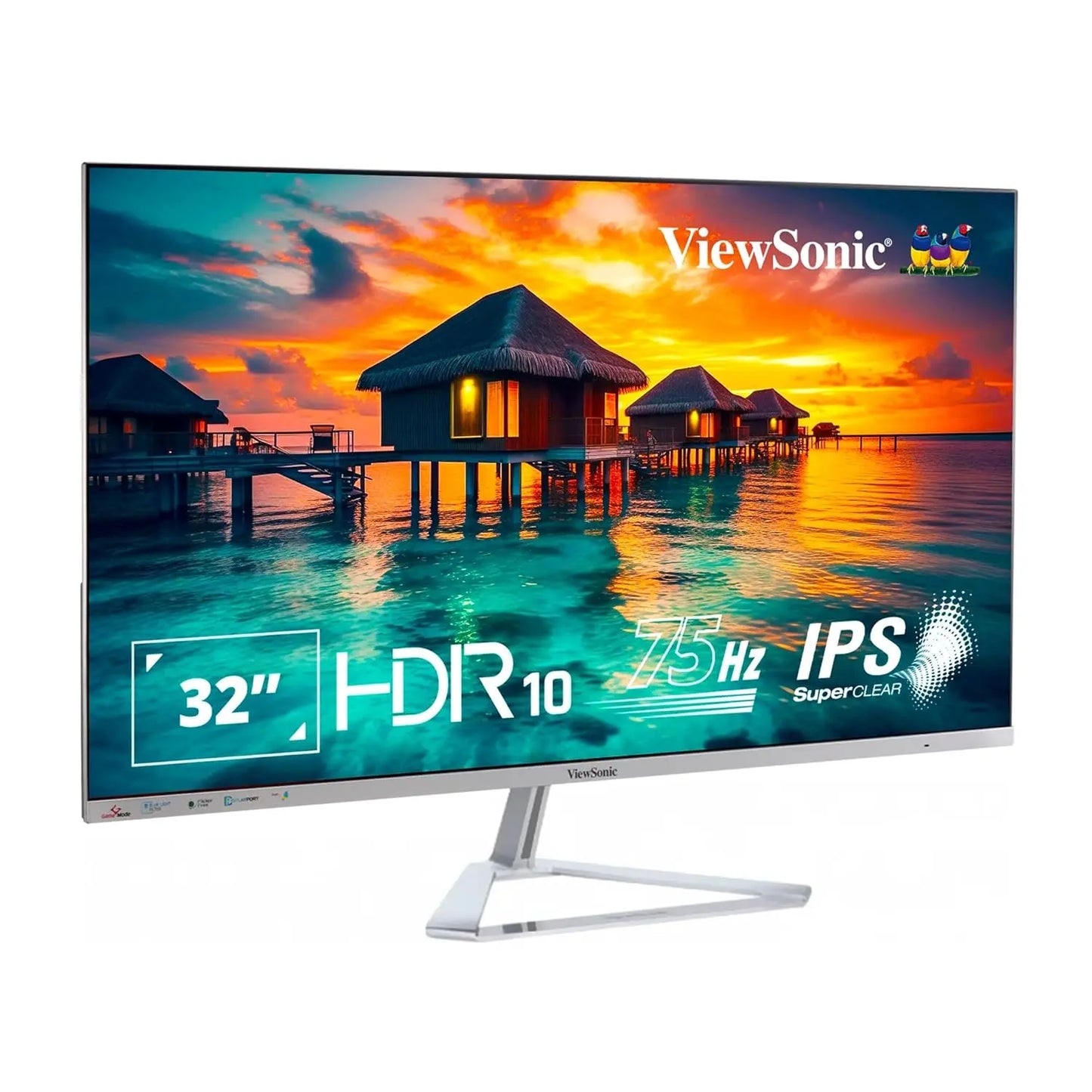 ViewSonic VX3276-MHD-3 32” 75Hz HDR10 1080p FHD sRGB IPS Panel Monitor My Store