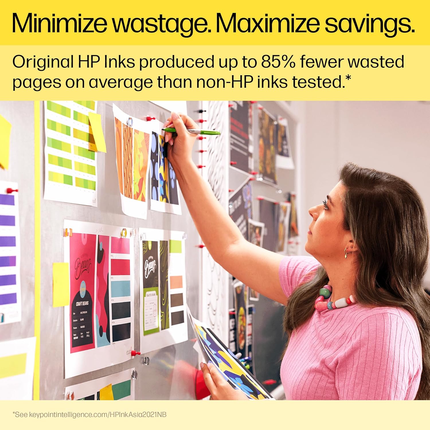 HP GT52 Yellow Genuine inkjet Ink Bottle