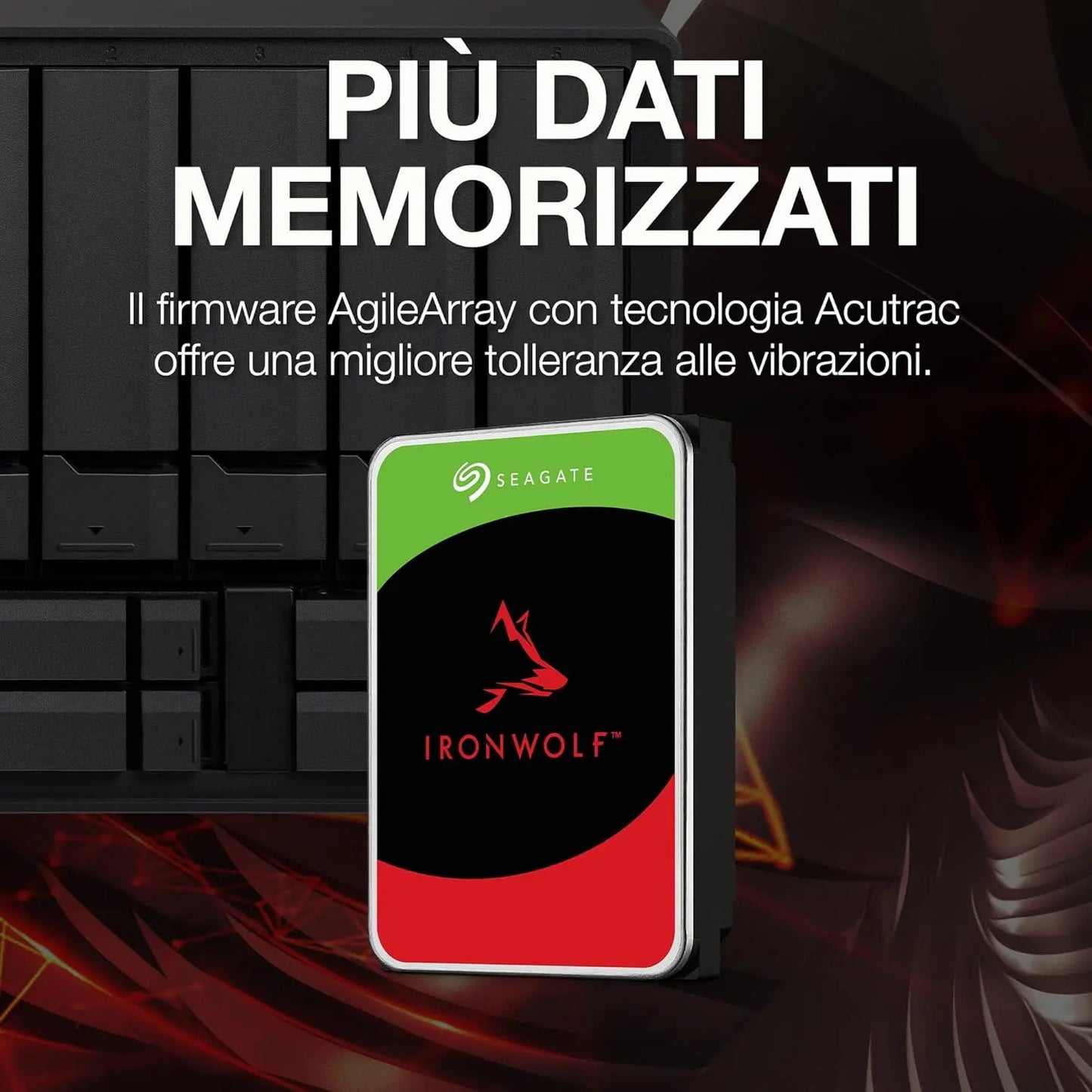 Seagate IronWolf 2TB 3.5" 5400RPM SATA 6 Gb/s Enterprise NAS Internal Hard Disk Drive My Store