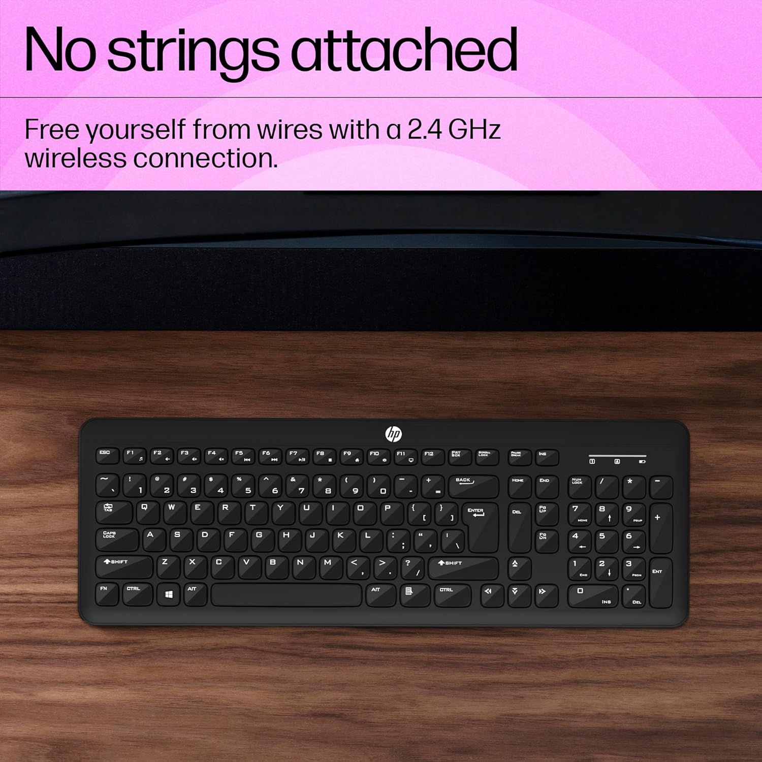 HP Wireless Keyboard Mouse Combo KM260