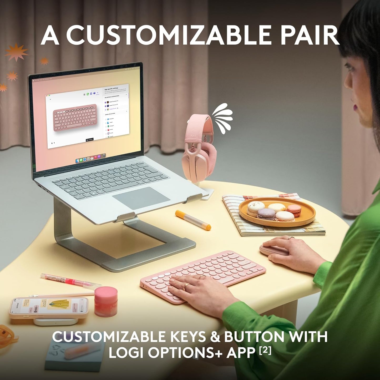 Logitech Keyboard Mouse Combo Pebble 2 Combo Graphite