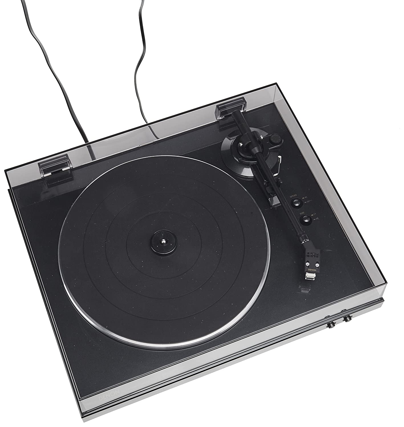 Denon DP-300F Fully Automatic Turn Table Black