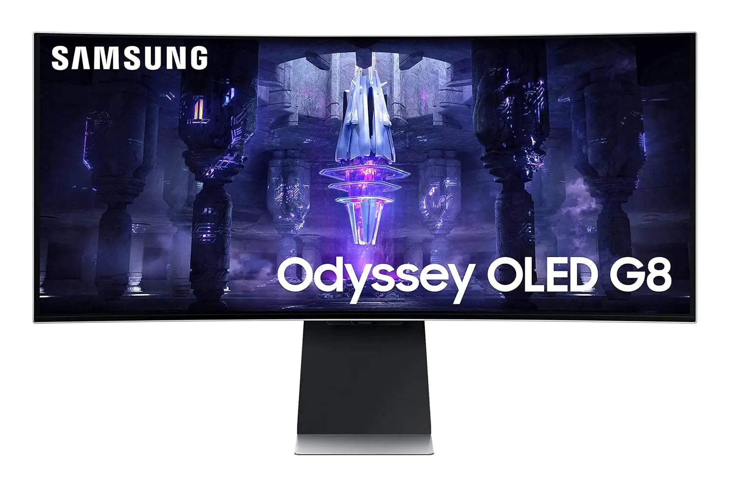 Samsung Odyssey BG850SW 34" 175Hz 1440p WQHD OLED Panel USB-C Curved Ultrawide Gaming Monitor with Speakers- Silver My Store