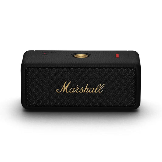 Marshall Emberton II 20 W Wireless Bluetooth Portable Outdoor Speaker Black & Brass