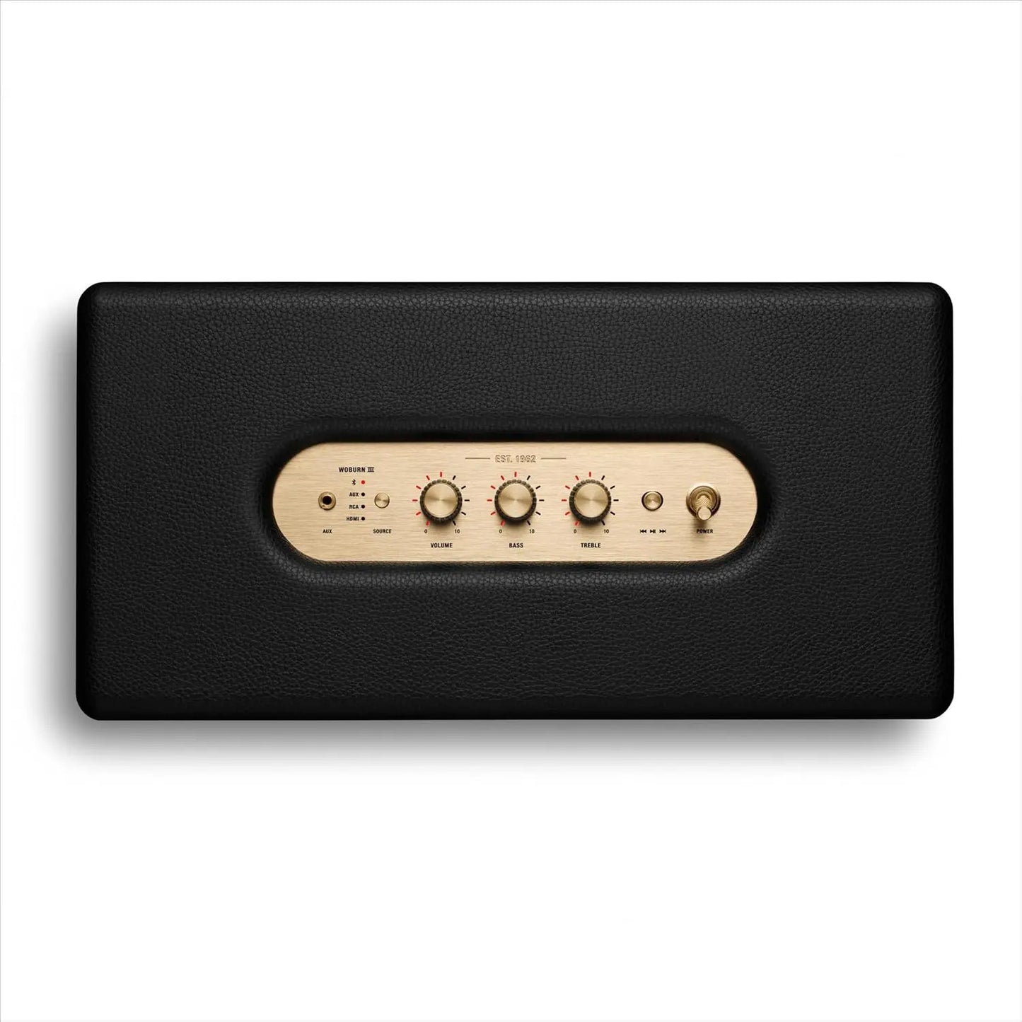 Marshall Woburn III Wired Connectivity Home Speaker with HDMI Input, Bluetooth 5.2 & RCA or 3.5mm Input - Black