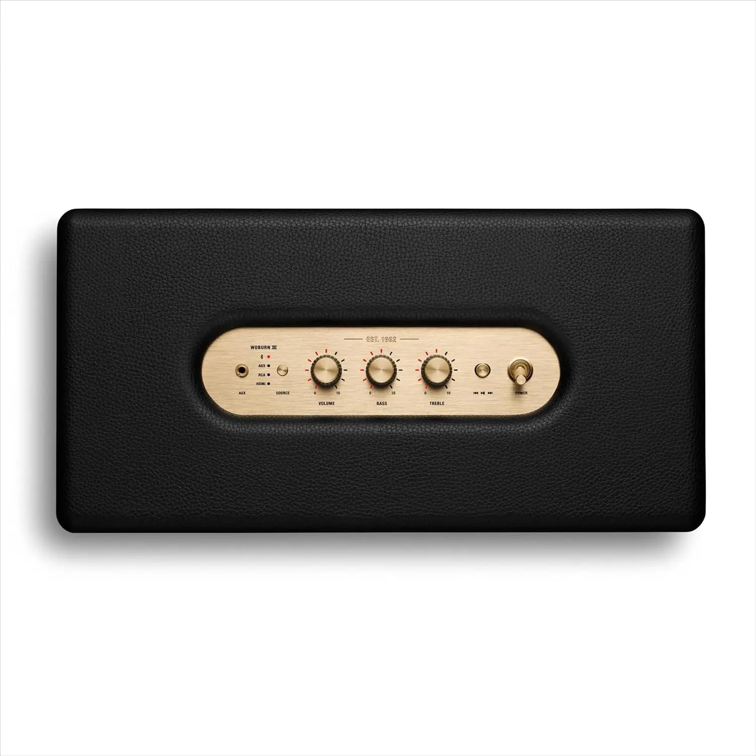 Marshall Woburn III Wired Connectivity Home Speaker with HDMI Input, Bluetooth 5.2 & RCA or 3.5mm Input - Black
