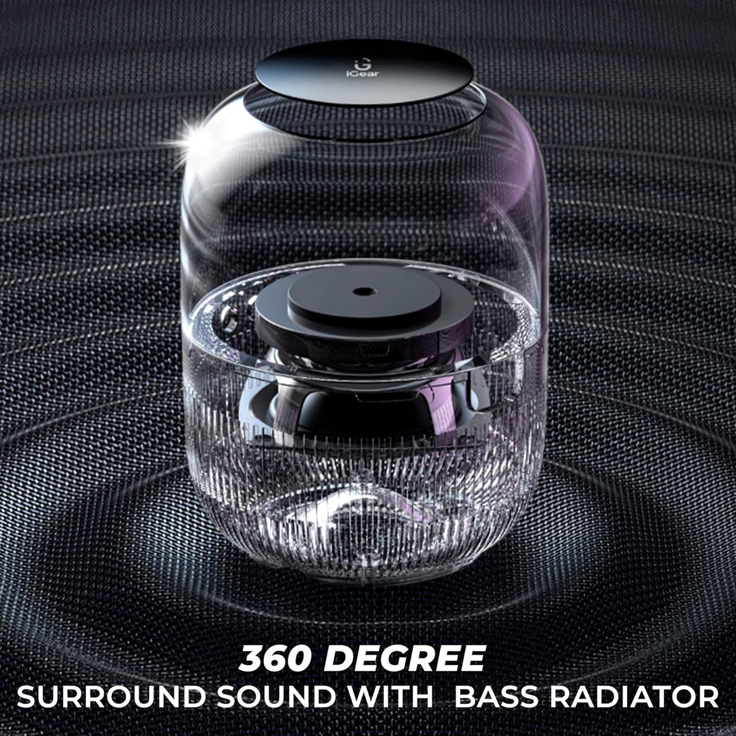 iGear Galaxy 10W Bluetooth Speaker with 360 degree Surround Sound