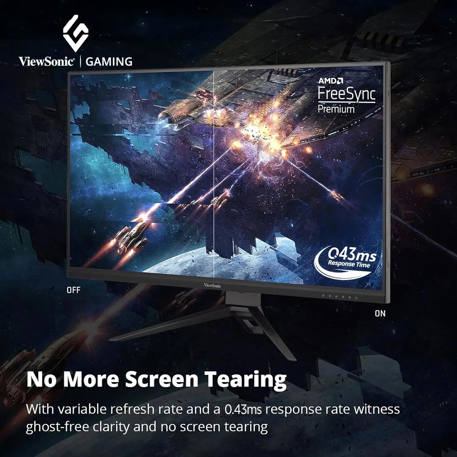 ViewSonic VX3219-2K-PRO-2 32" 165Hz 2K QHD HDR10 IPS Panel Premium Gaming Monitor My Store