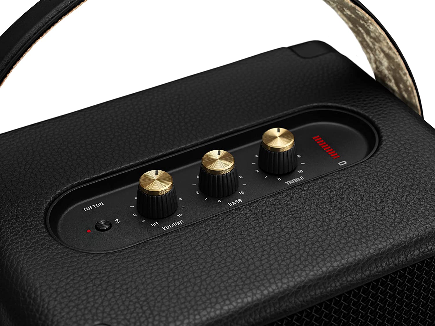 Marshall Tufton 80 Watt Wireless Bluetooth Portable Speaker Black & Brass
