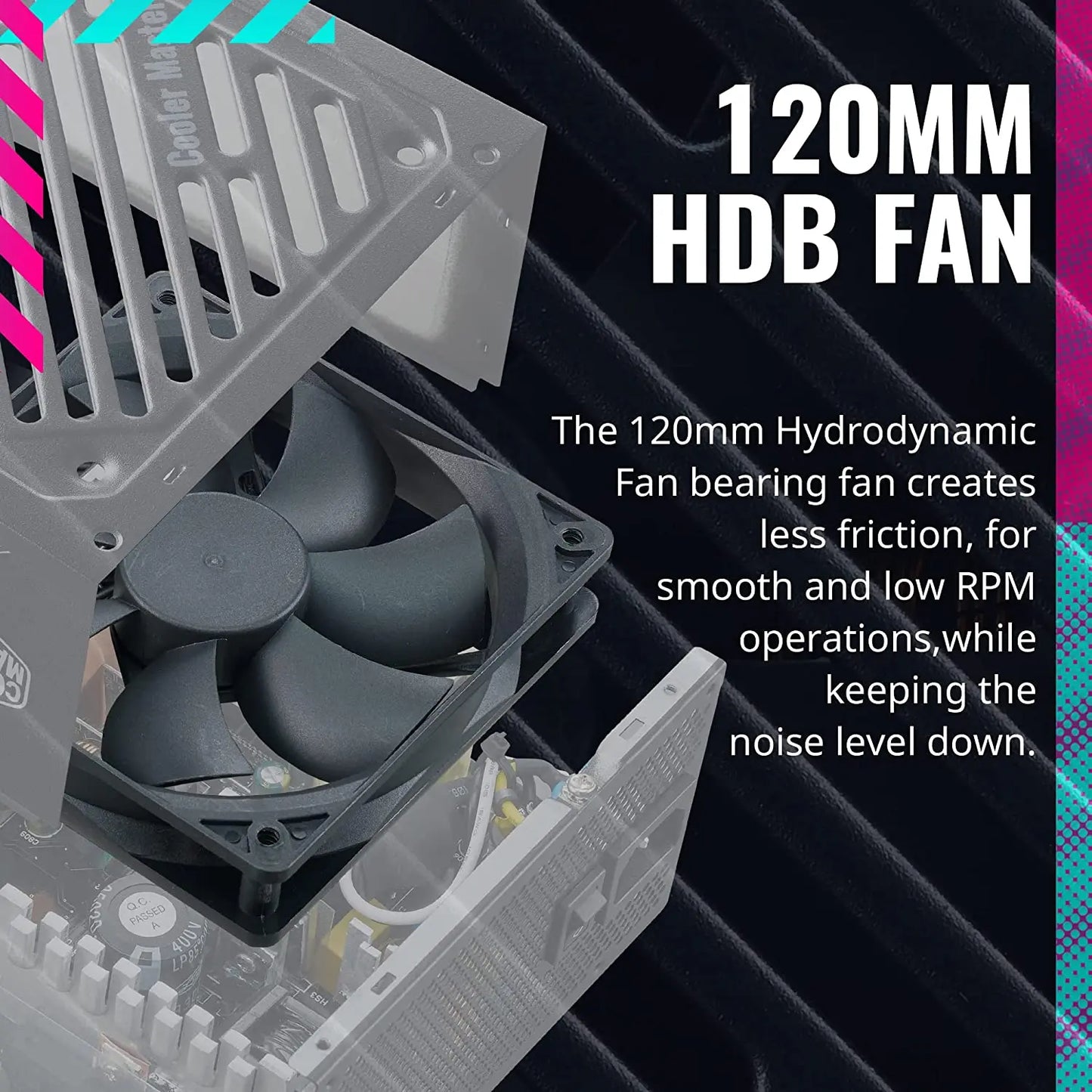 Cooler Master G800 Gold 800W Non-Modular 80 Plus Gold SMPS Power Supply