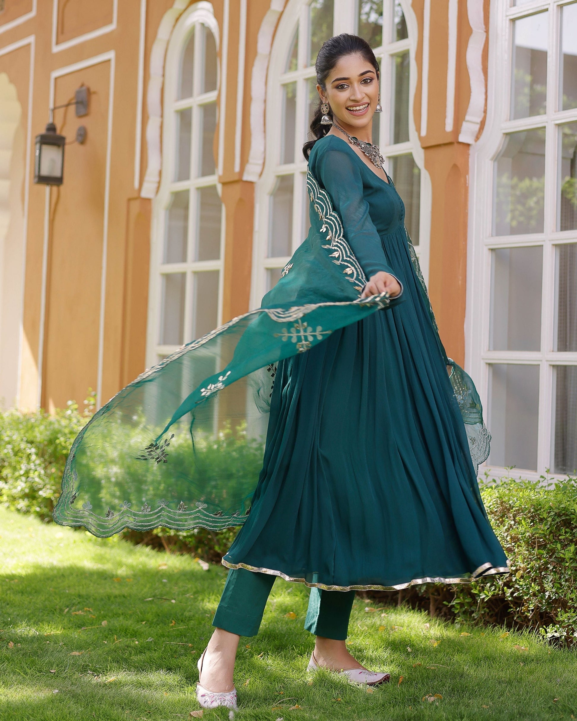 Odika Gotapatti Goergette Suit Set My Store