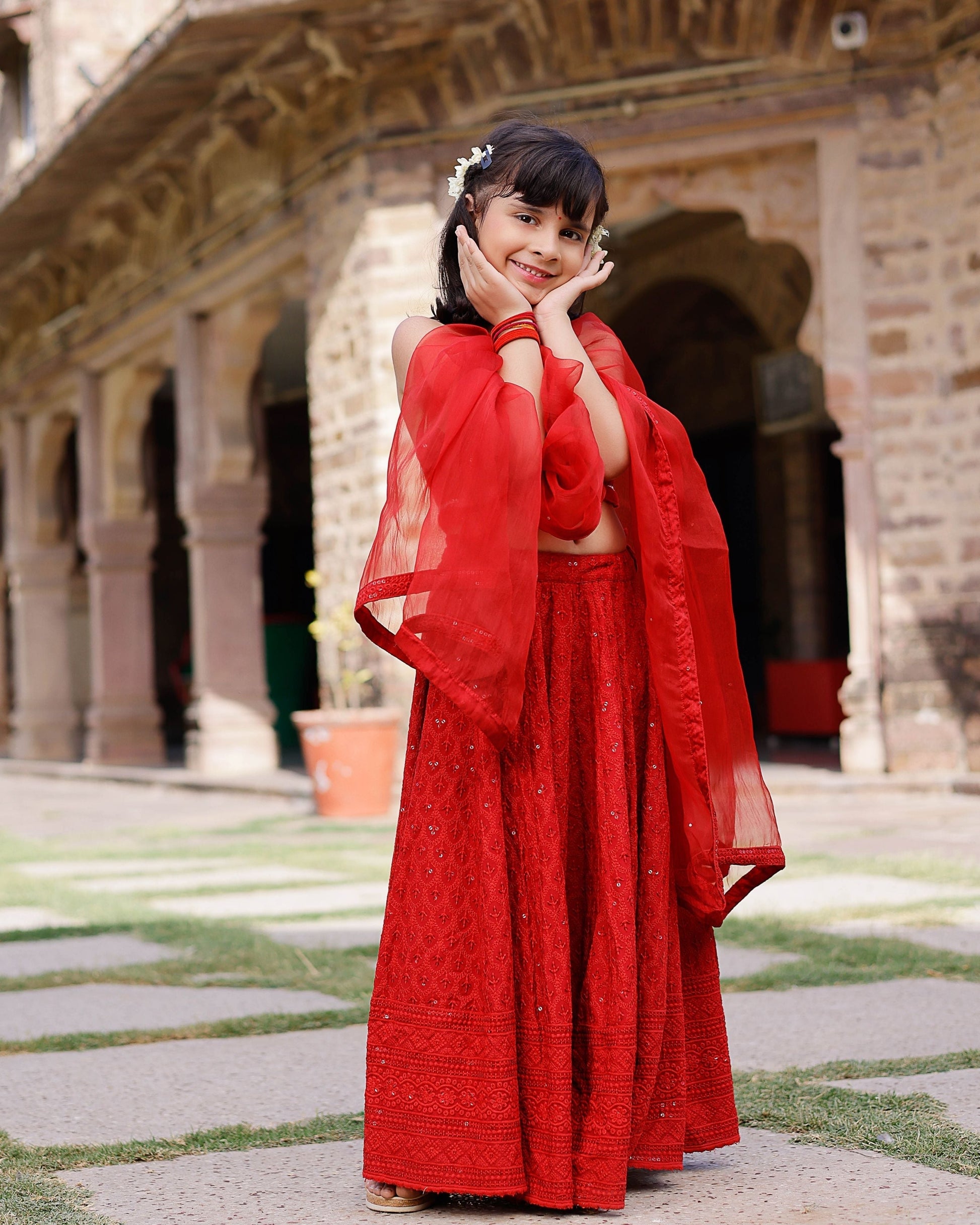 Kai Embroidered Lehenga Set My Store